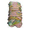 100% natural silk silk printed eye mask light-blocking eye protection sleep eye mask