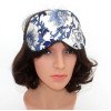 Silk enlarged and widened mulberry silk comfortable breathable sleep shading adjustable men and women printed double-sided imitation silk eye mask