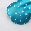 Imitation silk sleep eye mask shading printing five-pointed star lunch break travel home essential adjustable