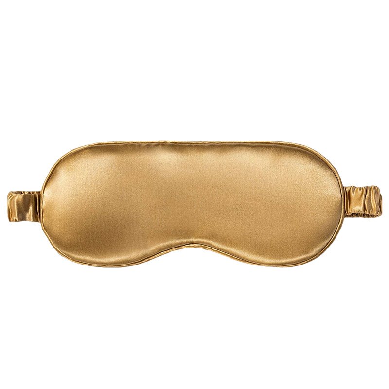 Customizable logo silk eye mask, 100% mulberry silk eye mask