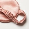 Customizable logo silk eye mask, 100% mulberry silk eye mask