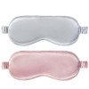 Customizable logo silk eye mask, 100% mulberry silk eye mask