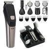 Multifunctional electric razor for nose and head shaving, household hair clipper for shaving
