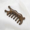 Golden sandalwood massage comb, meridian comb, massage comb