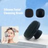 Square silicone face brush, silicone shower brush, home beauty cleaning face brush