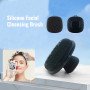 Square silicone face brush, silicone shower brush, home beauty cleaning face brush