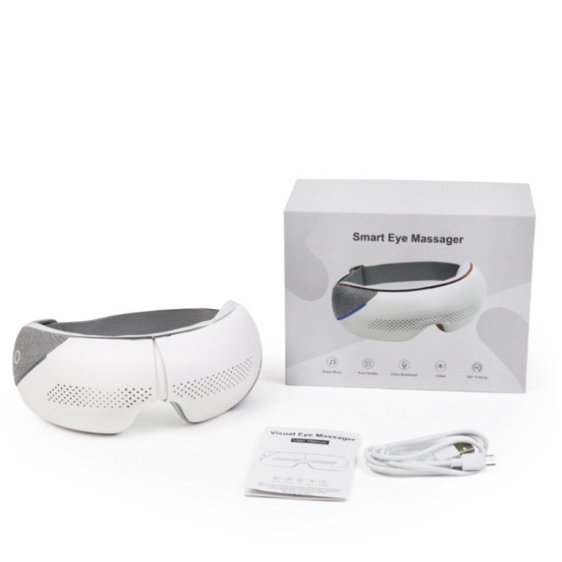 Intelligent Eye Massager Portable Foldable Hot Compress Visual Eye Protection Airbag Eye Massager