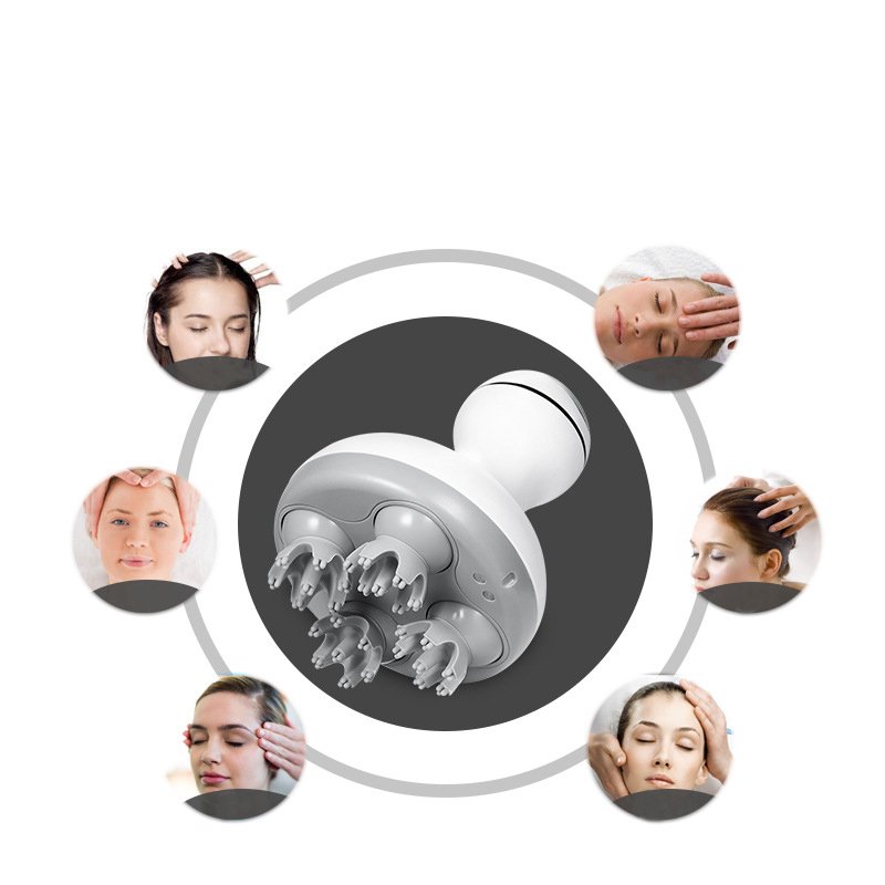 Customized head massager head massager electric 3D scalp massager head physiotherapy device