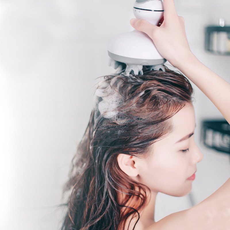 Customized head massager head massager electric 3D scalp massager head physiotherapy device