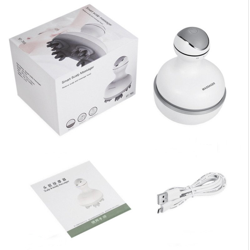 Customized head massager head massager electric 3D scalp massager head physiotherapy device