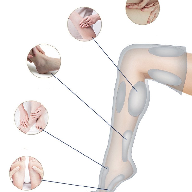 Leg massager Home electric leg massager Air pressure air wave massage leg beauty instrument 510K