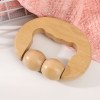 Manual massager roller massage cervical spine leg back massager shoulder and neck massager