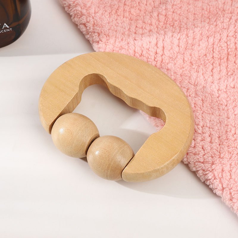 Manual massager roller massage cervical spine leg back massager shoulder and neck massager