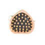 Massage brush meridian brush head massager wooden meridian comb air cushion air bag massage whole body