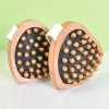 Massage brush meridian brush head massager wooden meridian comb air cushion air bag massage whole body