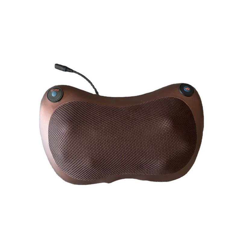 Multifunctional electric home car dual-purpose shoulder and neck massager instrument neck smart single and double button 4 heads 8 heads massage pillow