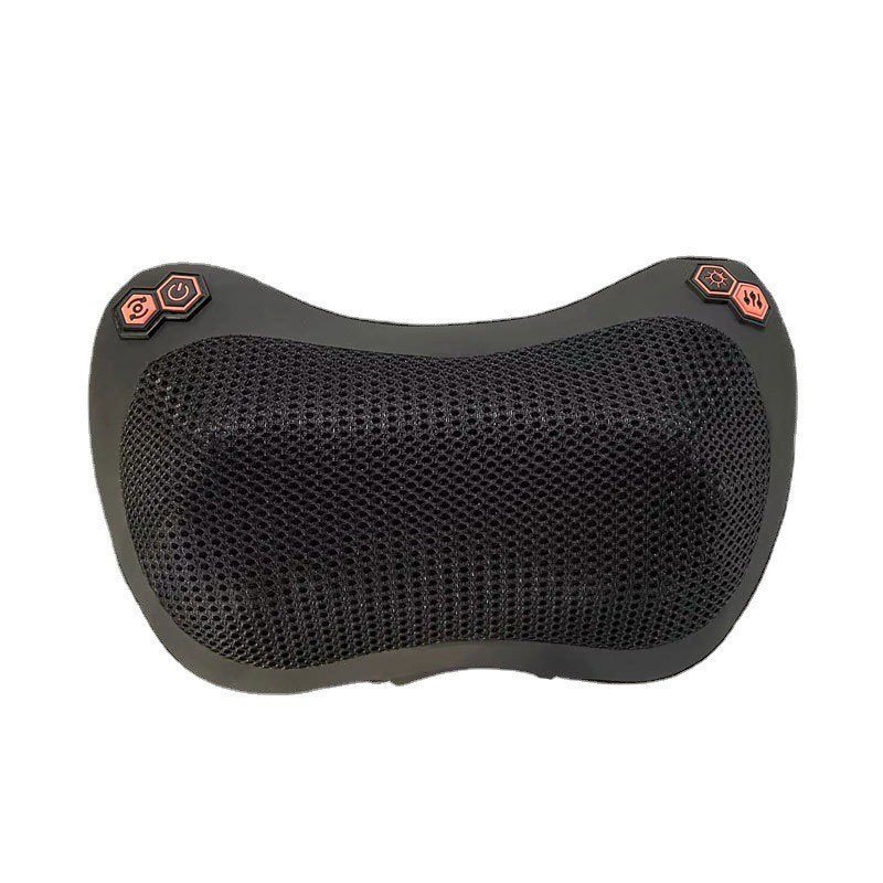Multifunctional electric home car dual-purpose shoulder and neck massager instrument neck smart single and double button 4 heads 8 heads massage pillow