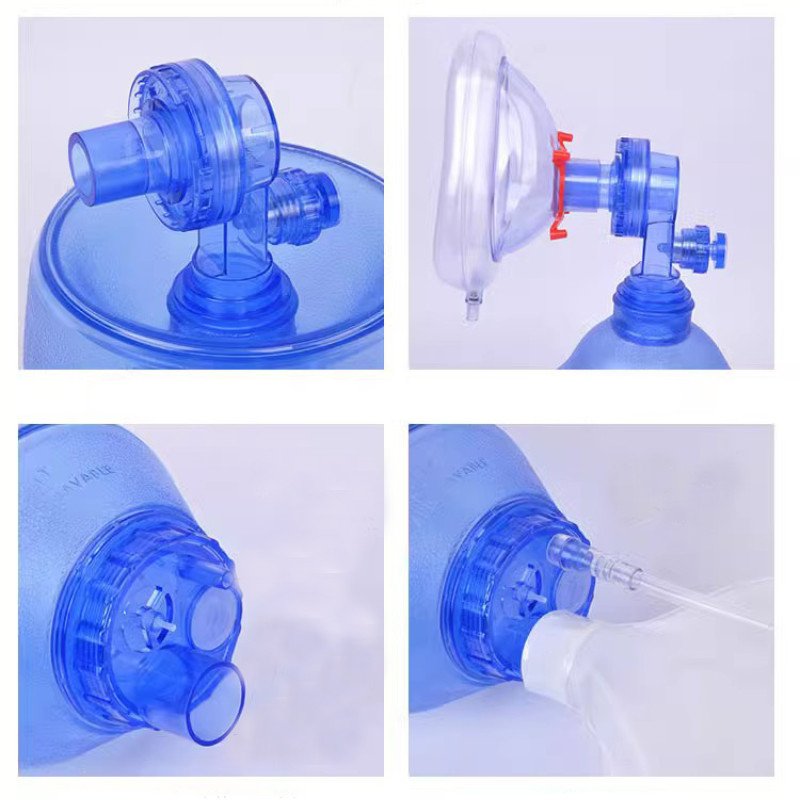 Manual resuscitator, air bag, simple respirator, manual resuscitator, press bag, wake-up emergency respirator