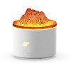 Simulated volcano humidifier, flame aromatherapy machine, household air diffuser, intelligent timer humidifier