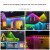 Graffiti wifi eaves lights, APP remote control smart colorful voice-controlled courtyard outdoor lights, indoor decorative string lights