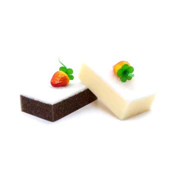 Bread composite sponge kitchen cleaning sponge cute cake shape dishwashing cotton