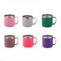 Double-layer vacuum with handle car cup,beer cup,304 stainless steel foreign trade office water cup