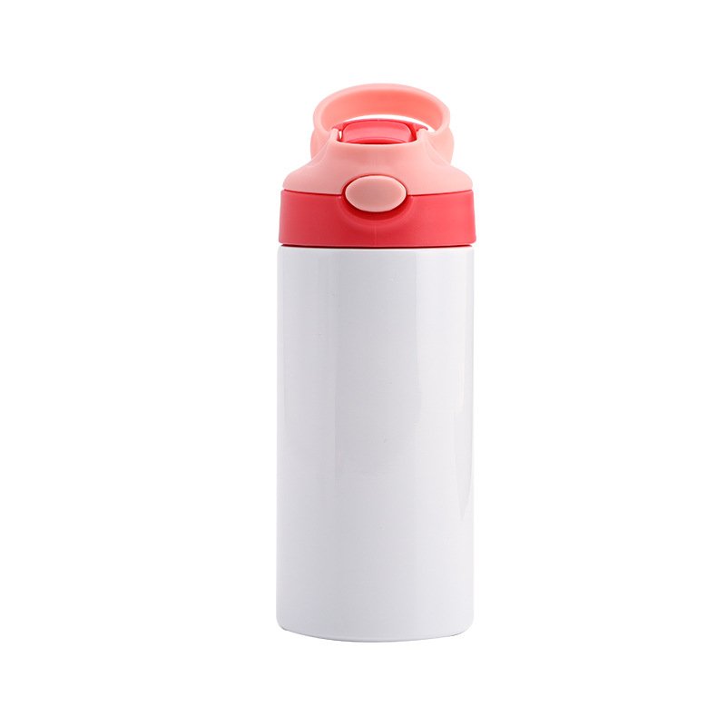 304 stainless steel thermos cup student water cup little handsome boy thermal sublimation coating cup children's straw water cup