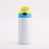 304 stainless steel thermos cup student water cup little handsome boy thermal sublimation coating cup children's straw water cup