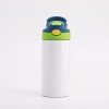 304 stainless steel thermos cup student water cup little handsome boy thermal sublimation coating cup children's straw water cup