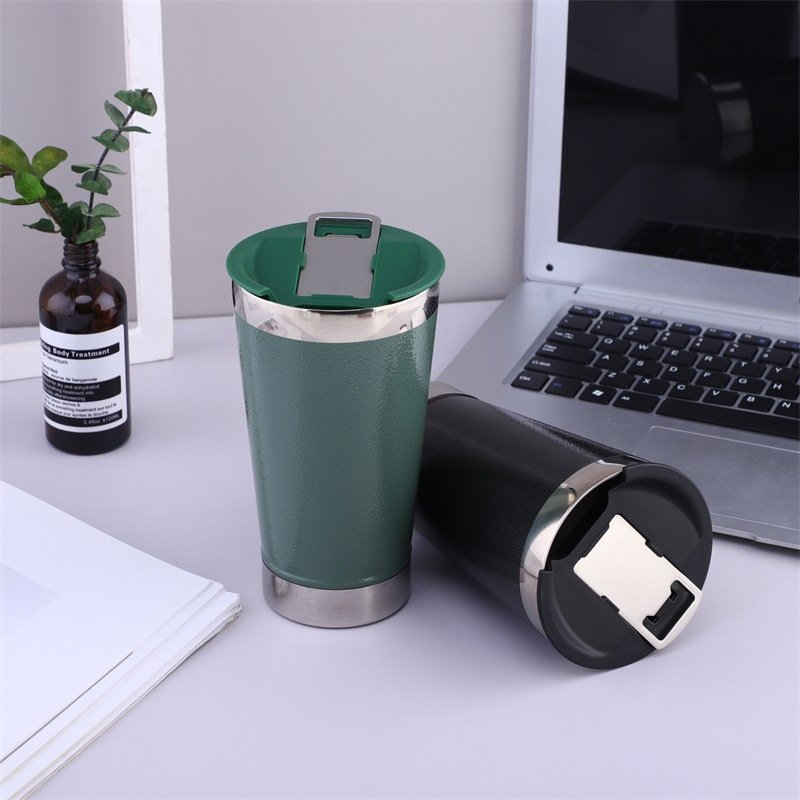 Brazilian stainless steel outdoor portable car cup,Stanley same style beer cup with bottle opener