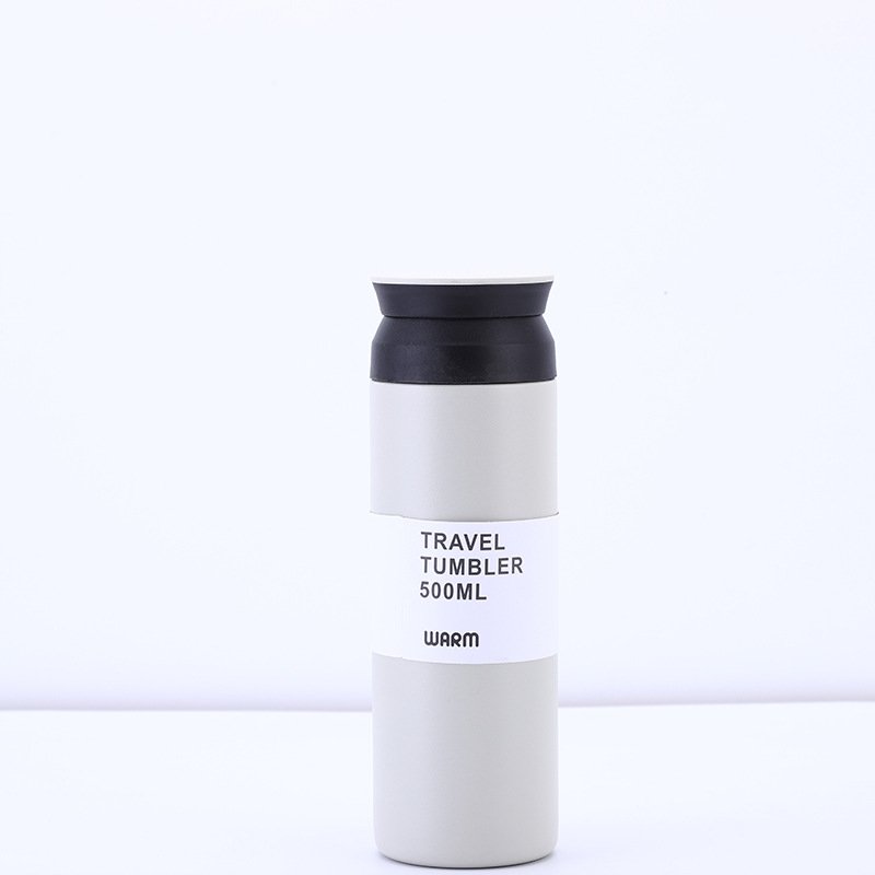 Stainless steel thermos cup,portable men and women tea cup with lid,creative coffee office home water cup,element cup
