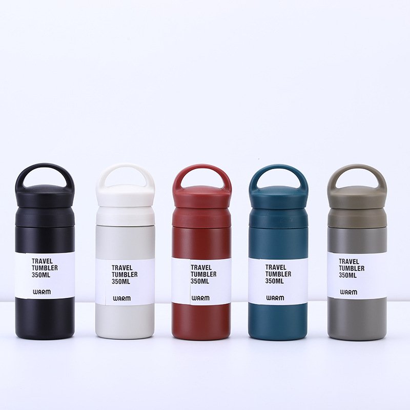 Stainless steel thermos cup,portable men and women tea cup with lid,creative coffee office home water cup,element cup
