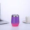 Swig eggshell cup,double-layer vacuum stainless steel thermos cup,12oz eggshell cup,foreign trade fashion gradient beer cup