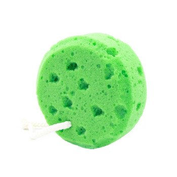 Round bath seaweed bath sponge children's bath sponge bath sponge honeycomb foaming bath