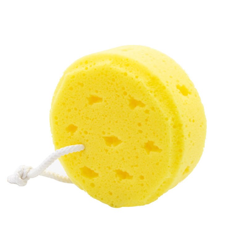 Round bath seaweed bath sponge children's bath sponge bath sponge honeycomb foaming bath