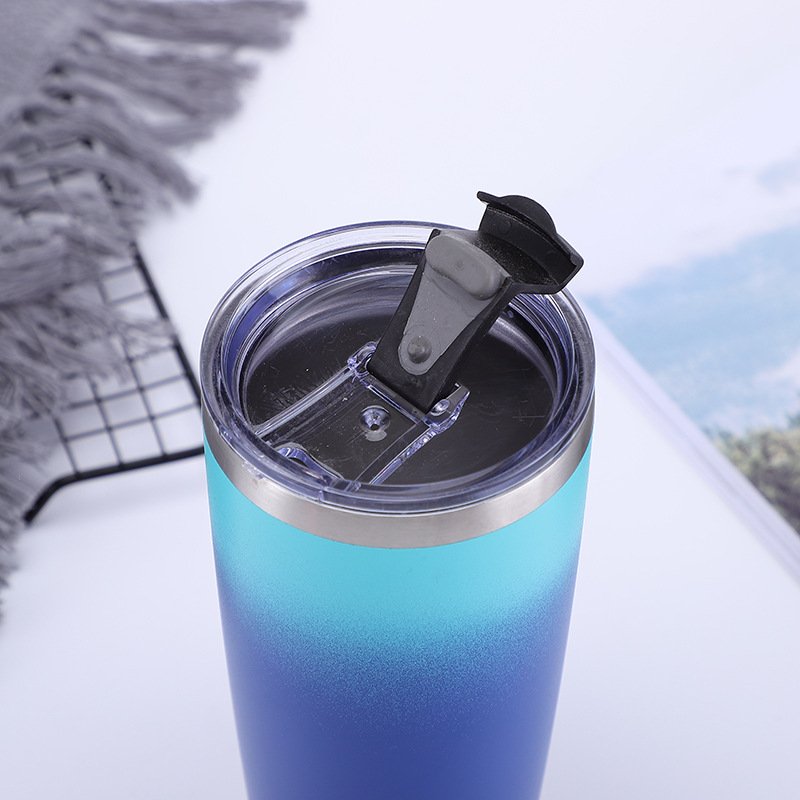 Double-layer vacuum insulated cup,stainless steel car cup,car gift cup,20oz ice cup,outdoor LOGO printable