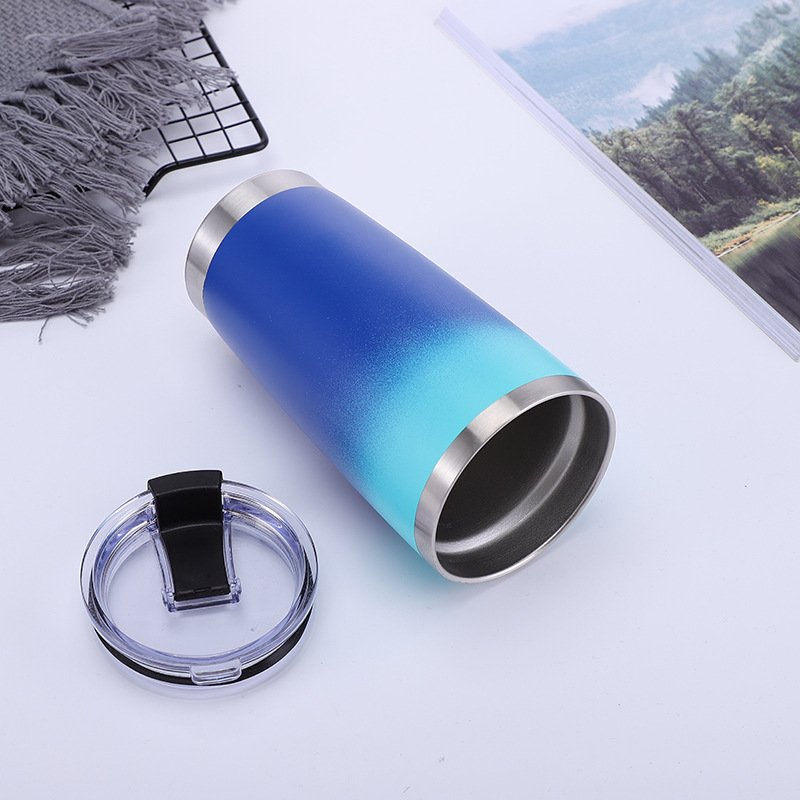 Double-layer vacuum insulated cup,stainless steel car cup,car gift cup,20oz ice cup,outdoor LOGO printable