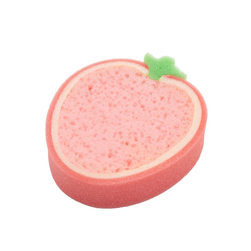 Kitchen Supplies Creative Magic Wipe Cartoon Fruit Style Thickened Sponge