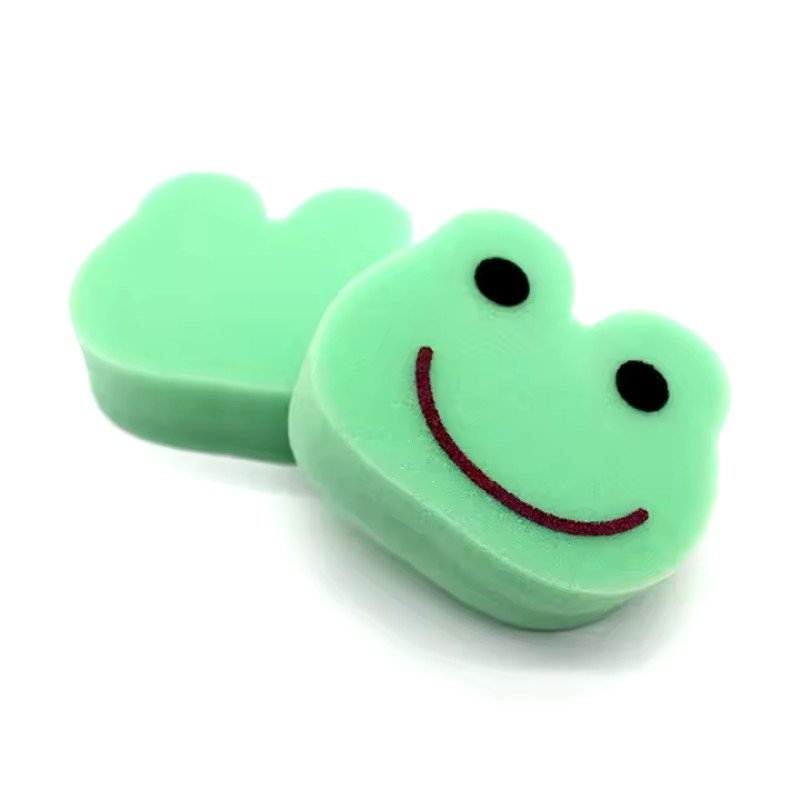 Cartoon shaped bath cotton baby bath sponge soft texture bath wipe cartoon bath sponge