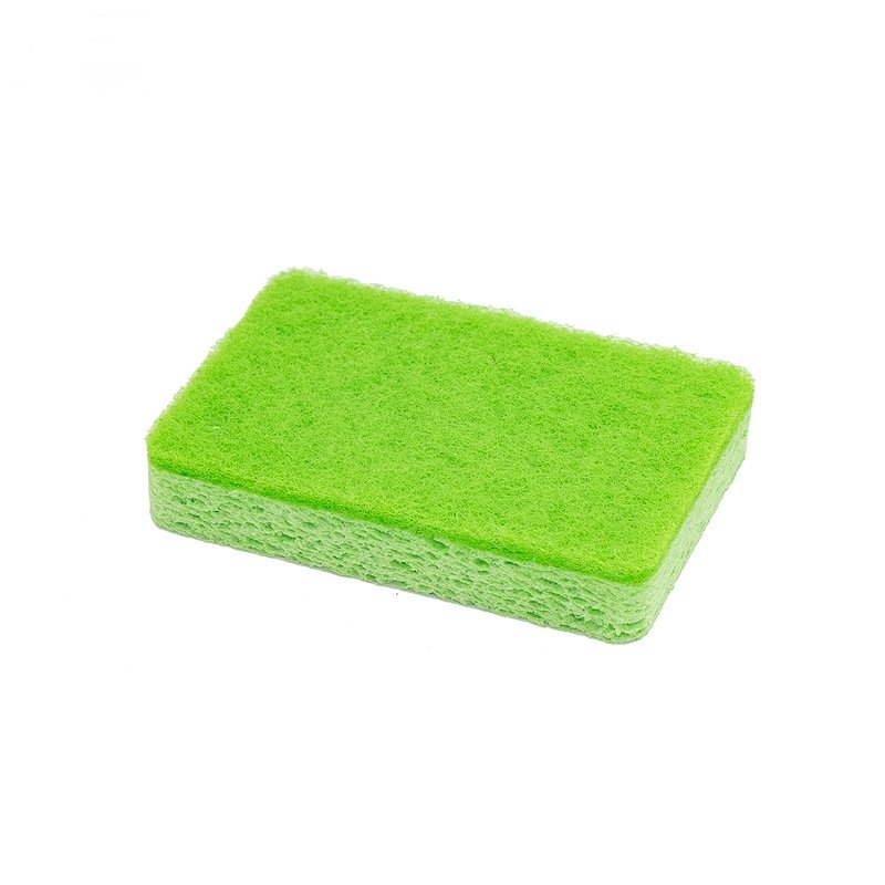 Sisal coconut palm wood pulp sponge block pot brush kitchen dishwashing sponge wipe cleaning supplies scouring pad wood pulp cotton