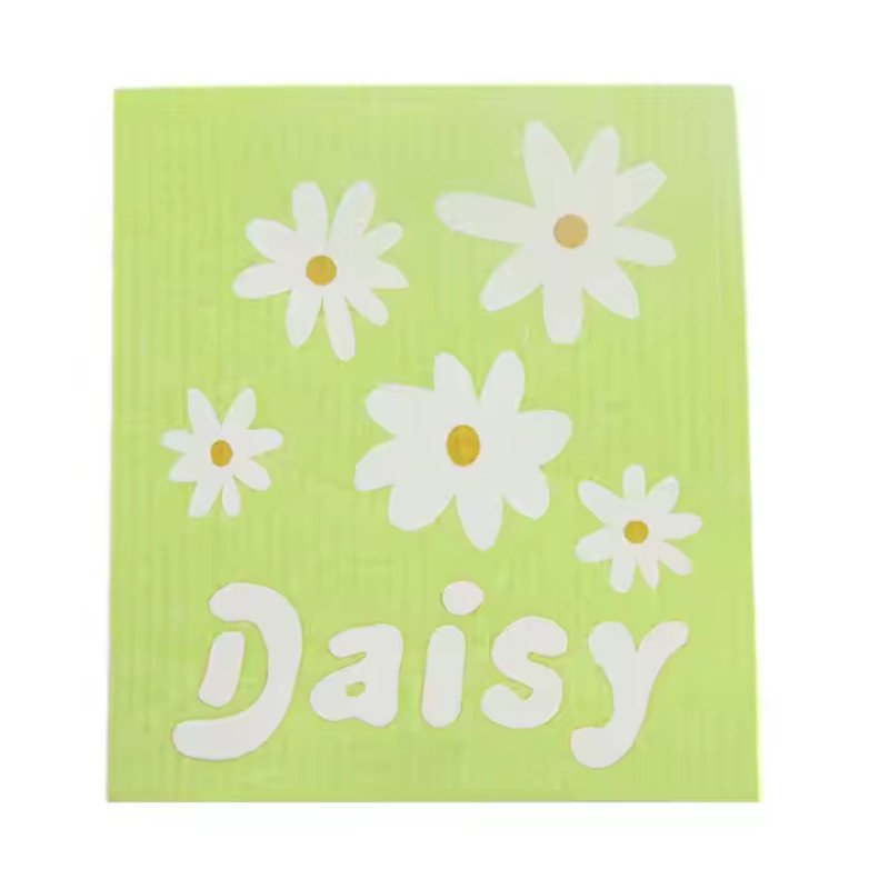 Chaolais German dish towel wholesale degradable kitchen cleaning dishcloth lint-free colorful wood pulp cotton rag