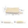 Thick dishwashing scouring pad kitchen cleaning artifact thickened sponge wiping wood pulp cotton dishwashing loofah