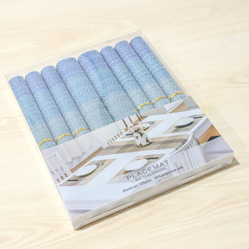 Saint placemat gift gift holiday gift Christmas tableware customizable gift box packaging tablecloth coaster set