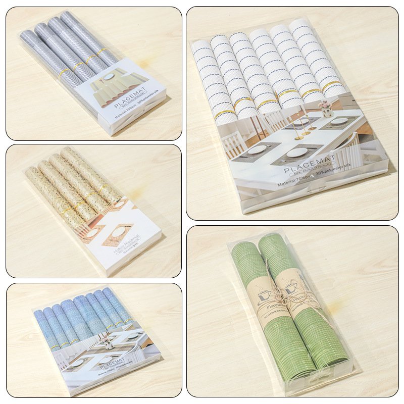 Saint placemat gift gift holiday gift Christmas tableware customizable gift box packaging tablecloth coaster set