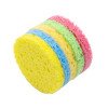 Compressed wood pulp cotton facial cleansing sponge thickened facial cleansing sponge massage beauty cleansing makeup cotton sponge