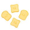 Super creative thickened toast sponge cartoon wood pulp sponge kitchen cleaning bread shape dishwashing sponge