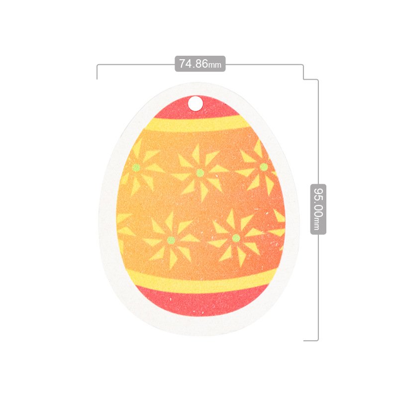 Easter egg compressed wood pulp cotton dishwashing sponge block cartoon rabbit brushing dishwashing cotton