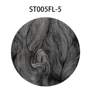 PVC hot stamping placemat insulation mat Western restaurant home decoration striped hotel