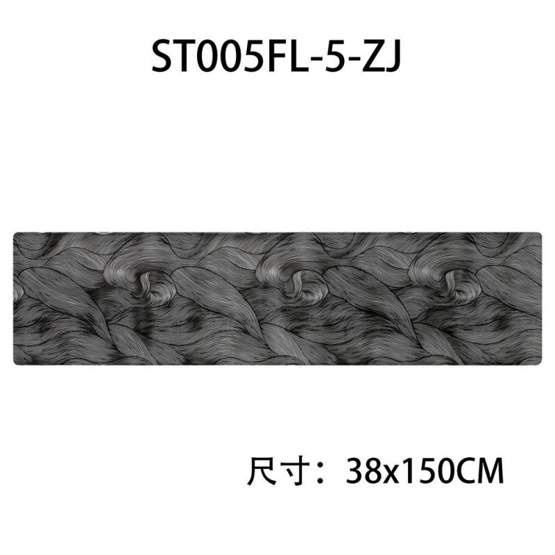 PVC hot stamping placemat insulation mat Western restaurant home decoration striped hotel