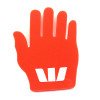 Cheer gloves, atmosphere props, sponge foam fingers, event customizable logo palms
